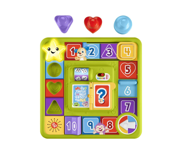 Fisher-Price Ucz się i śmiej! Pierwsza gra 123 - 1164362 - zdjęcie 2